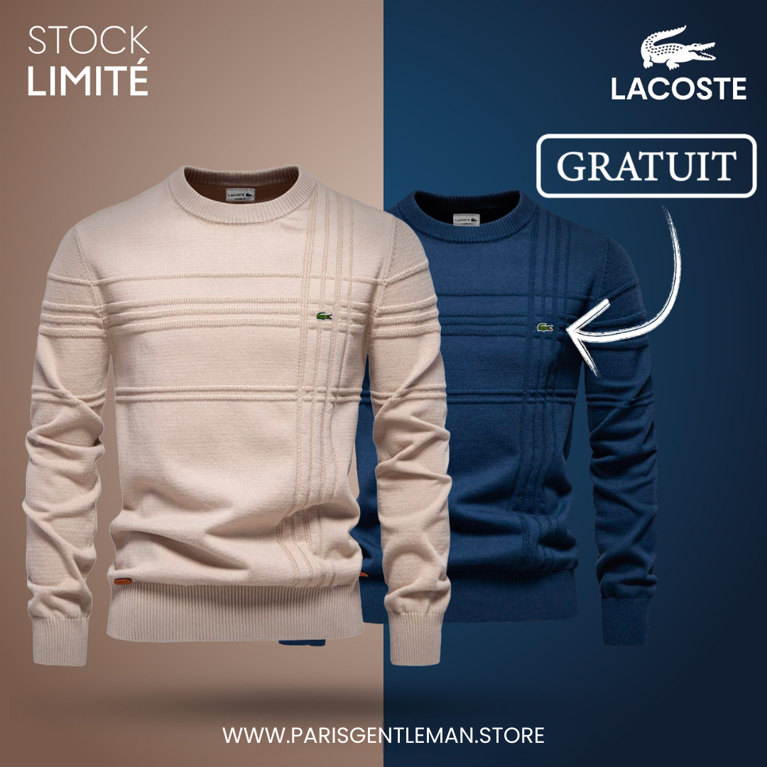 Pull Homme Texturé LC™ 1+1 (DÉSTOCKAGE)