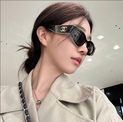 Rectangle Acetate Sunglasses